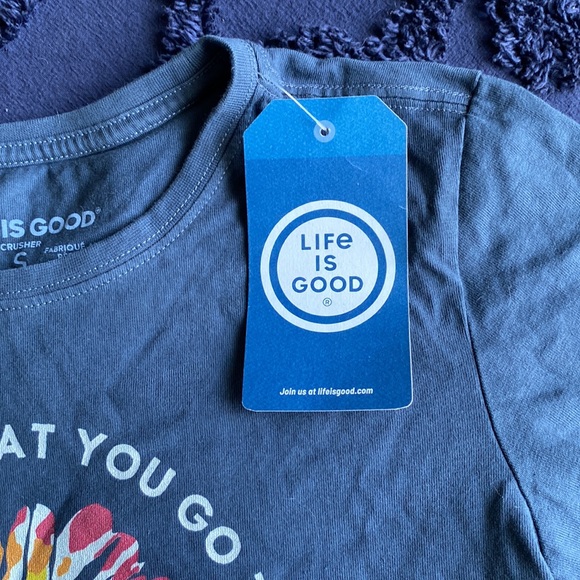 Life is Good, Class of 22, Size Small Blue TShirt, NWT - Picture 3 of 7